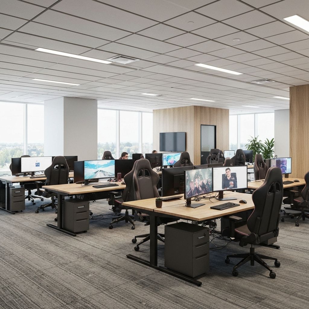 Kantor pusat BOSS88 gaming modern